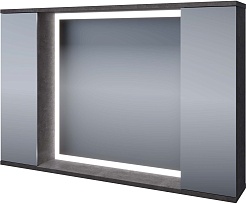 Stella Polare Мебель для ванной Дэрри 100 подвесная бетон/цемент – фотография-8